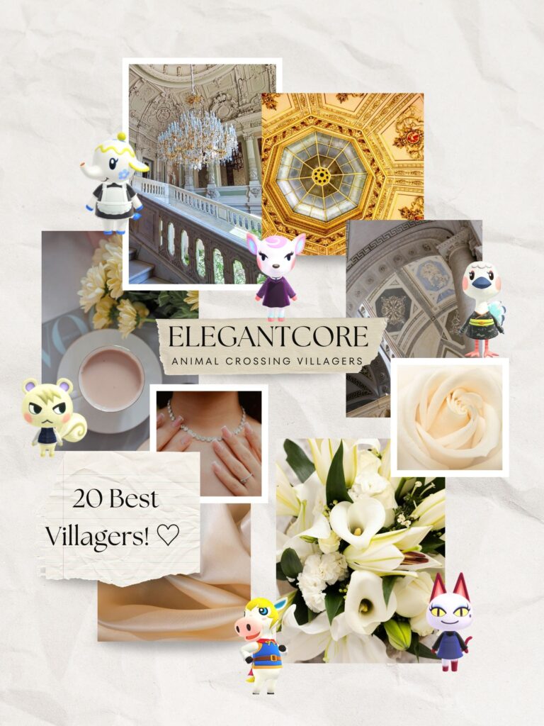 20 Best Animal Crossing Villagers for an Elegantcore Island