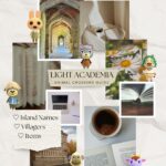 Light Academia Animal Crossing Island Ideas (Names, Villagers, Items)