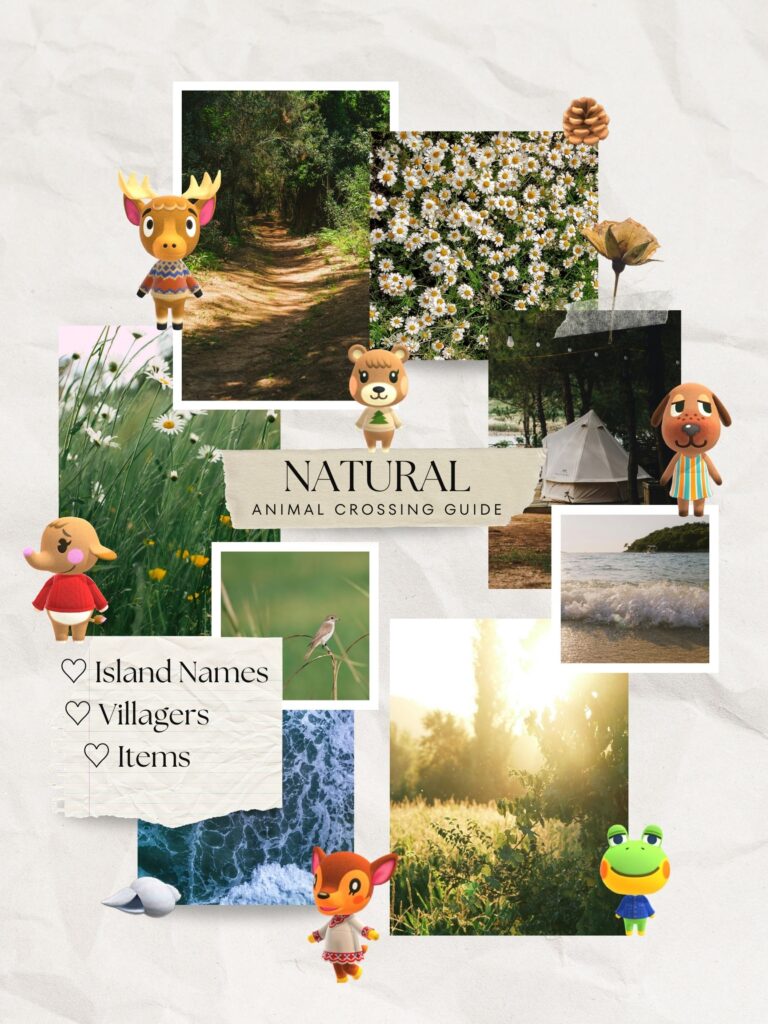 Natural Animal Crossing Island Ideas (Names, Villagers, Items)