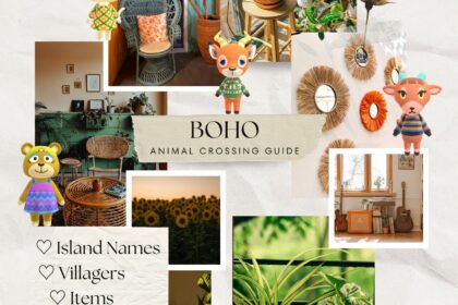 Boho Animal Crossing Island Ideas
