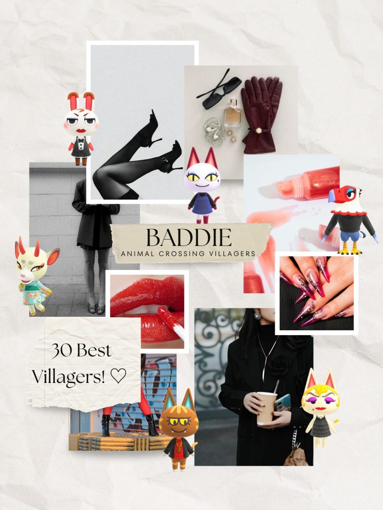 30 Baddie Animal Crossing Villagers (Glam & Girly)