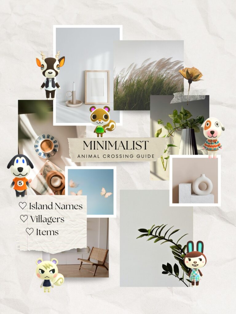 Minimalist Animal Crossing Island Ideas