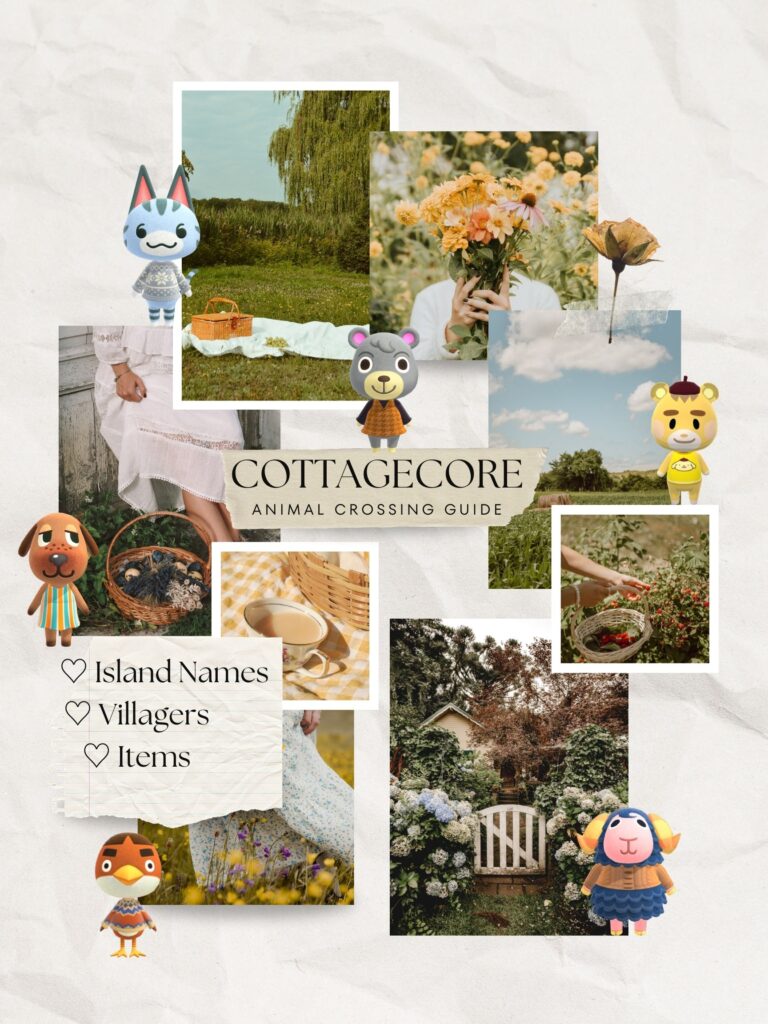 Cottagecore Animal Crossing Island Ideas