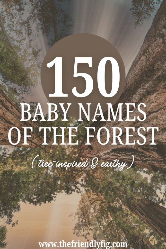 150 tree inspired baby names