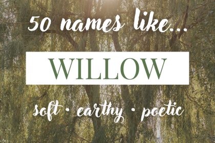 Names Like Willow (Earthy, Soft & Poetic Picks)