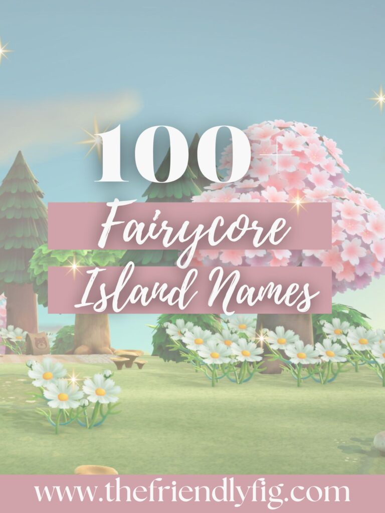 100 Fairycore Island Names (Animal Crossing)