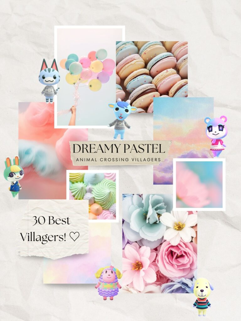 30 Best Animal Crossing Villagers for a Pastel Island
