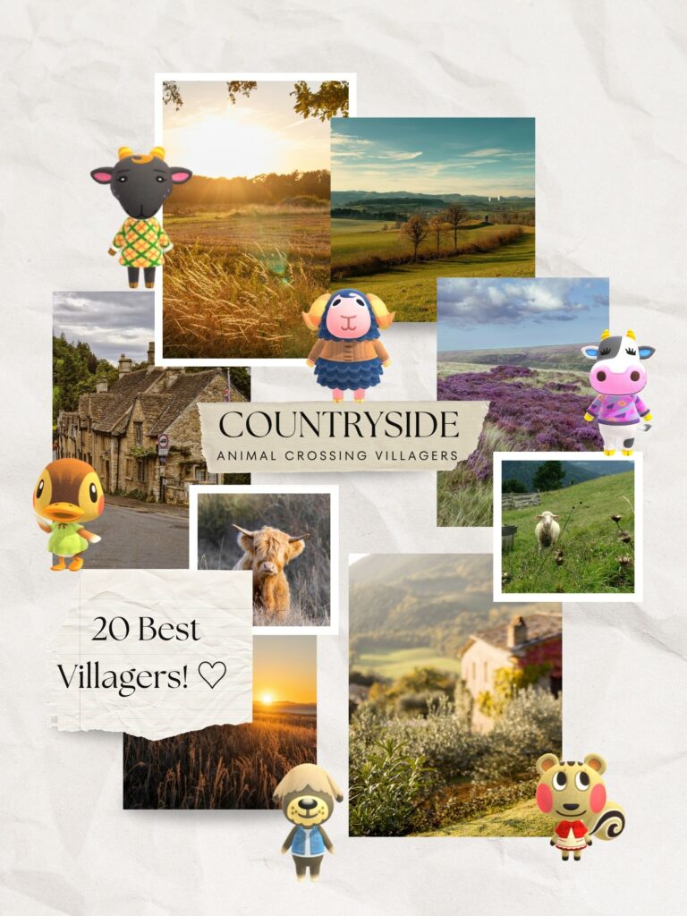 20 Best Animal Crossing Villagers for a Countryside Island