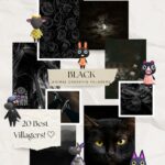 20 Best Black Animal Crossing Villagers (Dark and Moody)