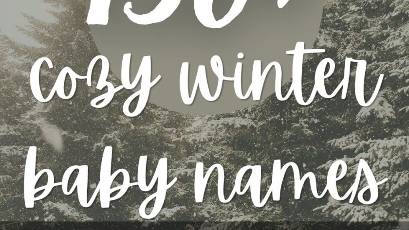 150+ Winter Baby Names Inspired by Snow, Nature & Cozy Vibes