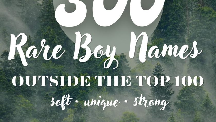 300 Rare Boy Names Outside the Top 100 (Unique & Strong)