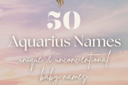 Aquarius Baby Names (50 Unique & Unconventional Ideas)