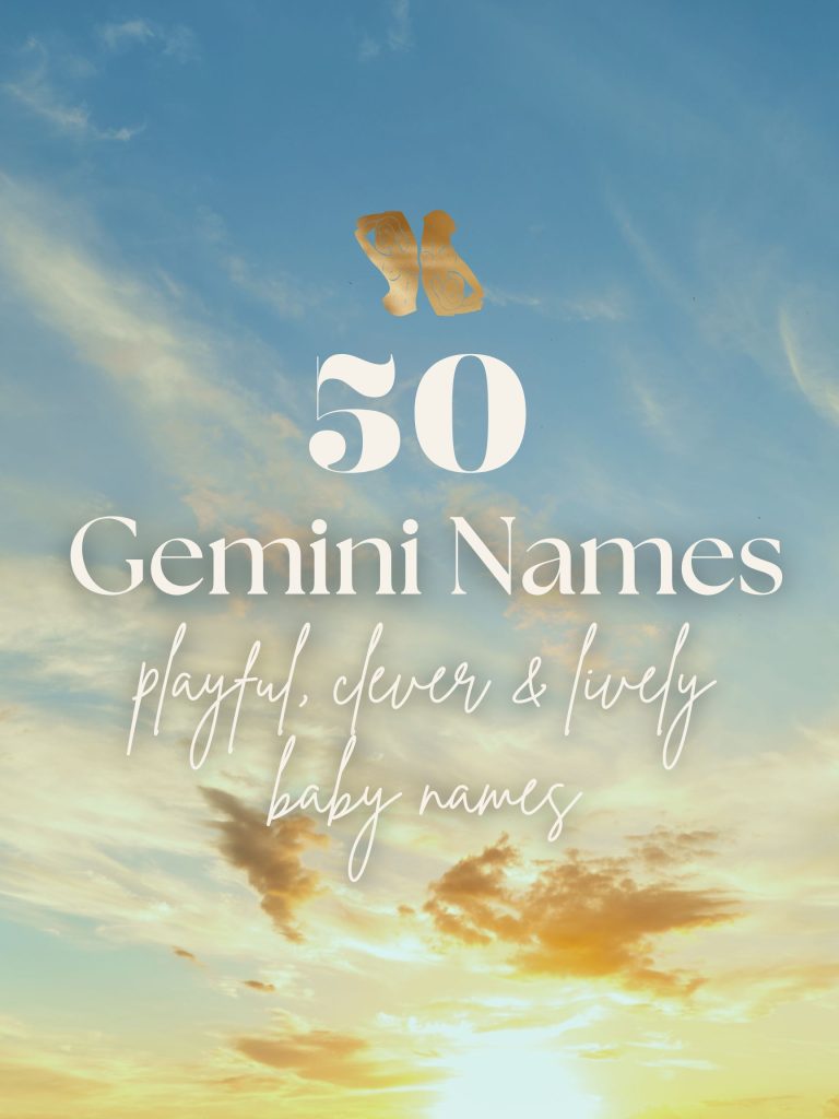Gemini Baby Names (50 Playful, Clever & Lively Ideas)
