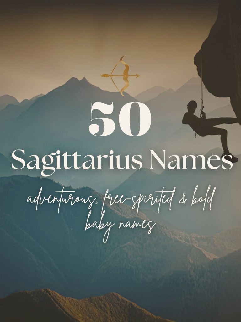 Sagittarius Baby Names (50 Adventurous, Free-Spirited & Bold Ideas)