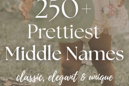 250+ Pretty Middle Names for Girls (Classic, Elegant & Unique)