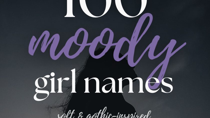 100 Moody Girl Names with a Soft Gothic Vibe