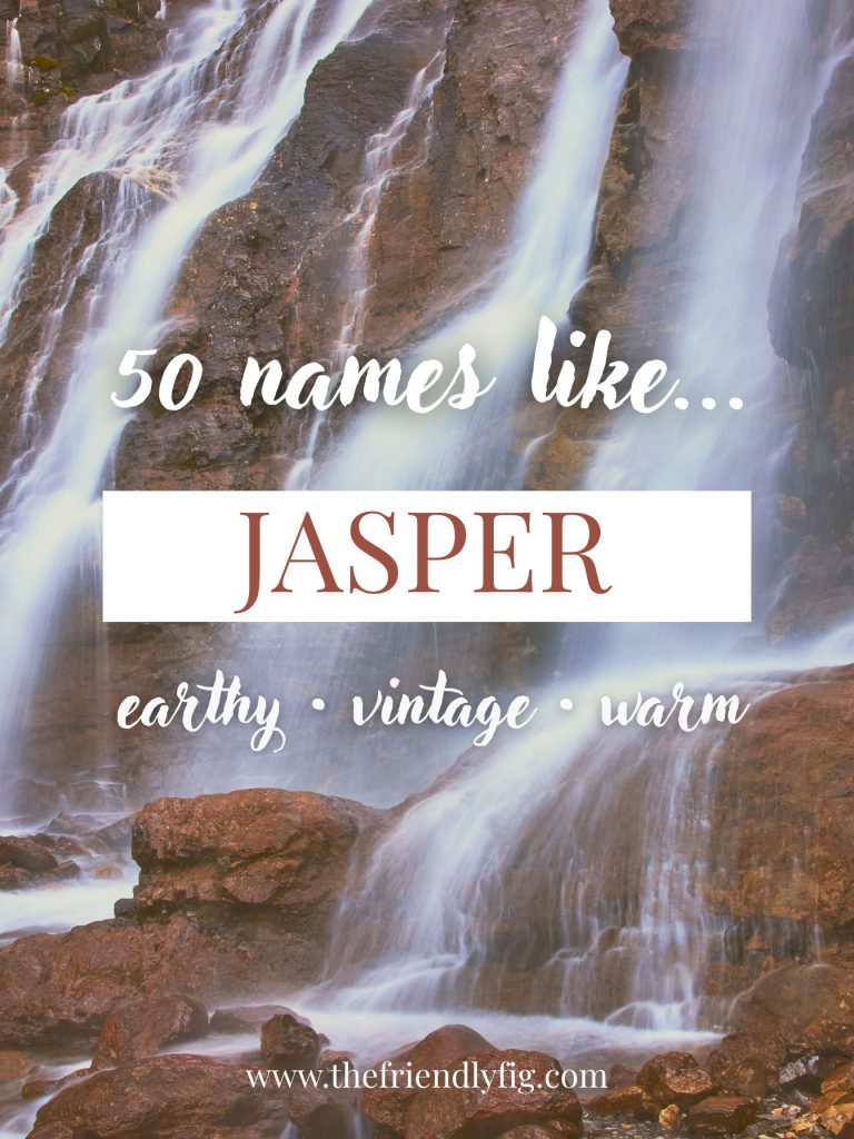 Names Like Jasper (Earthy, Vintage & Warm)