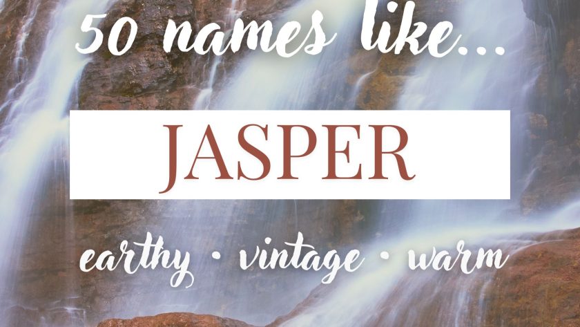 Names Like Jasper (Earthy, Vintage & Warm)