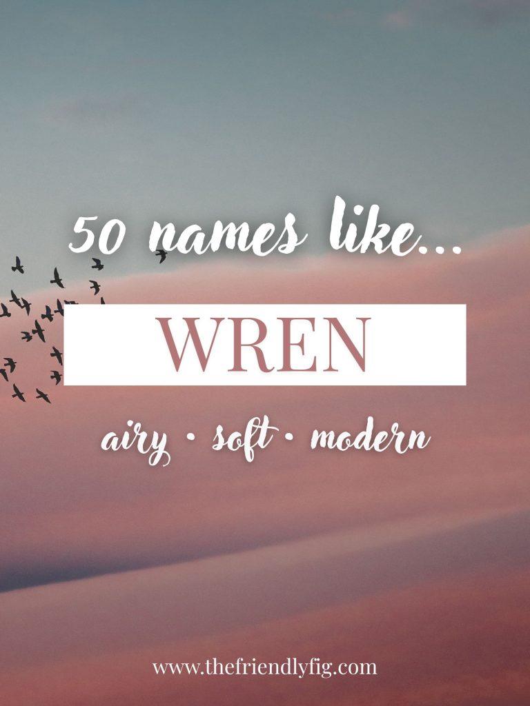 Names Like Wren (Airy, Soft & Modern)
