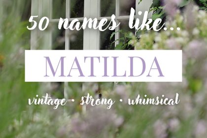 Names Like Matilda (Vintage, Literary & Whimsical)