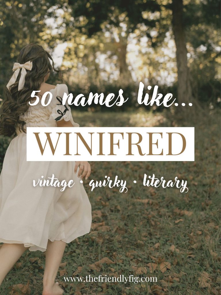 Names Like Winifred (Vintage, Quirky & Literary)