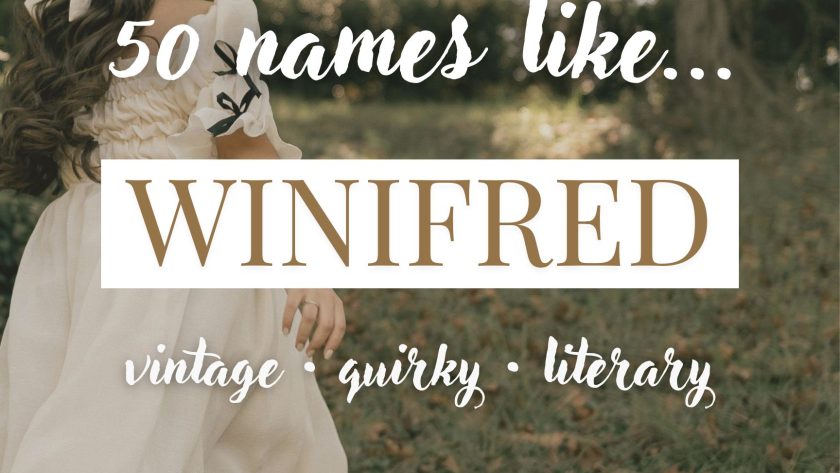 Names Like Winifred (Vintage, Quirky & Literary)